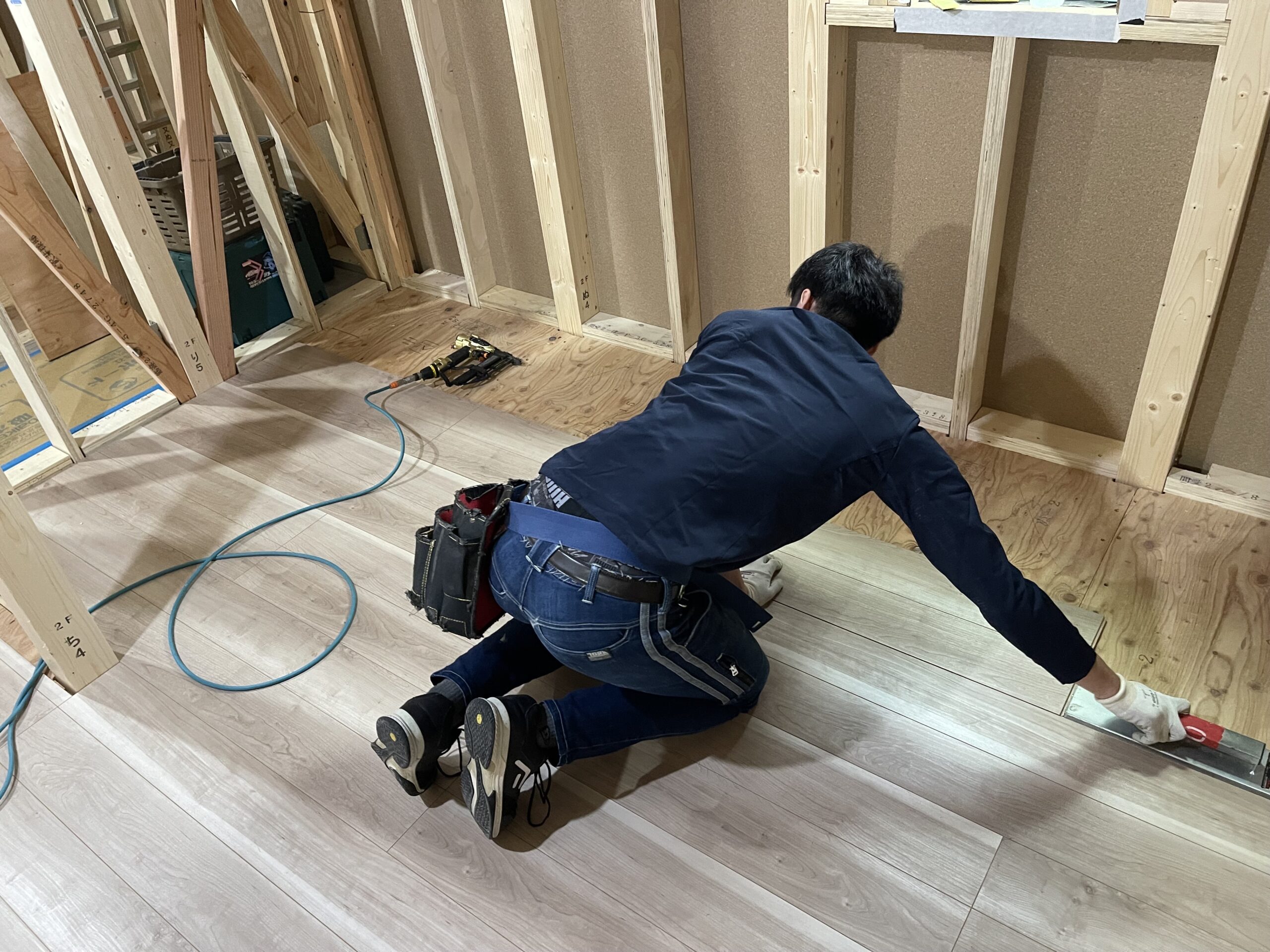 寝屋川市で木造住宅新築工事‼️新人強化編